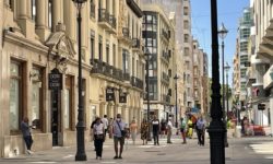 Unidas Podemos considera excesivo el espacio que ocuparán las terrazas en la Calle Ancha